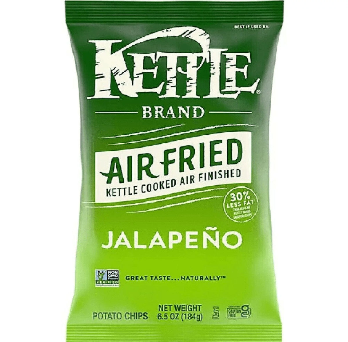 Air Fried Jalapeno Kettle Chips 3-Pack 6.5 oz K7744