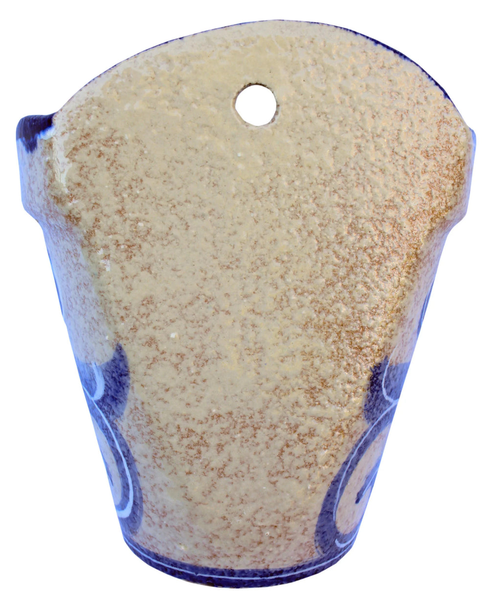 Wall Hanging Flower Pot (Spanish Blue) O67200