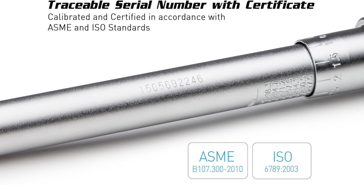 100-150 Foot Pound Industrial Torque Wrench, 1/2 Drive J59047
