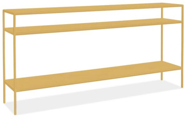 Saffron Yellow Slim Console Table U614627