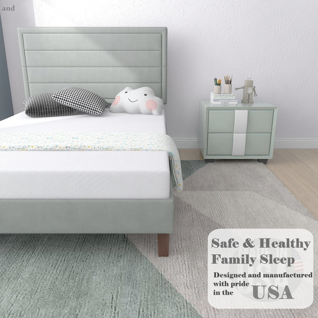 6 inch Medium Firm Memory Foam Twin Mattress L1577