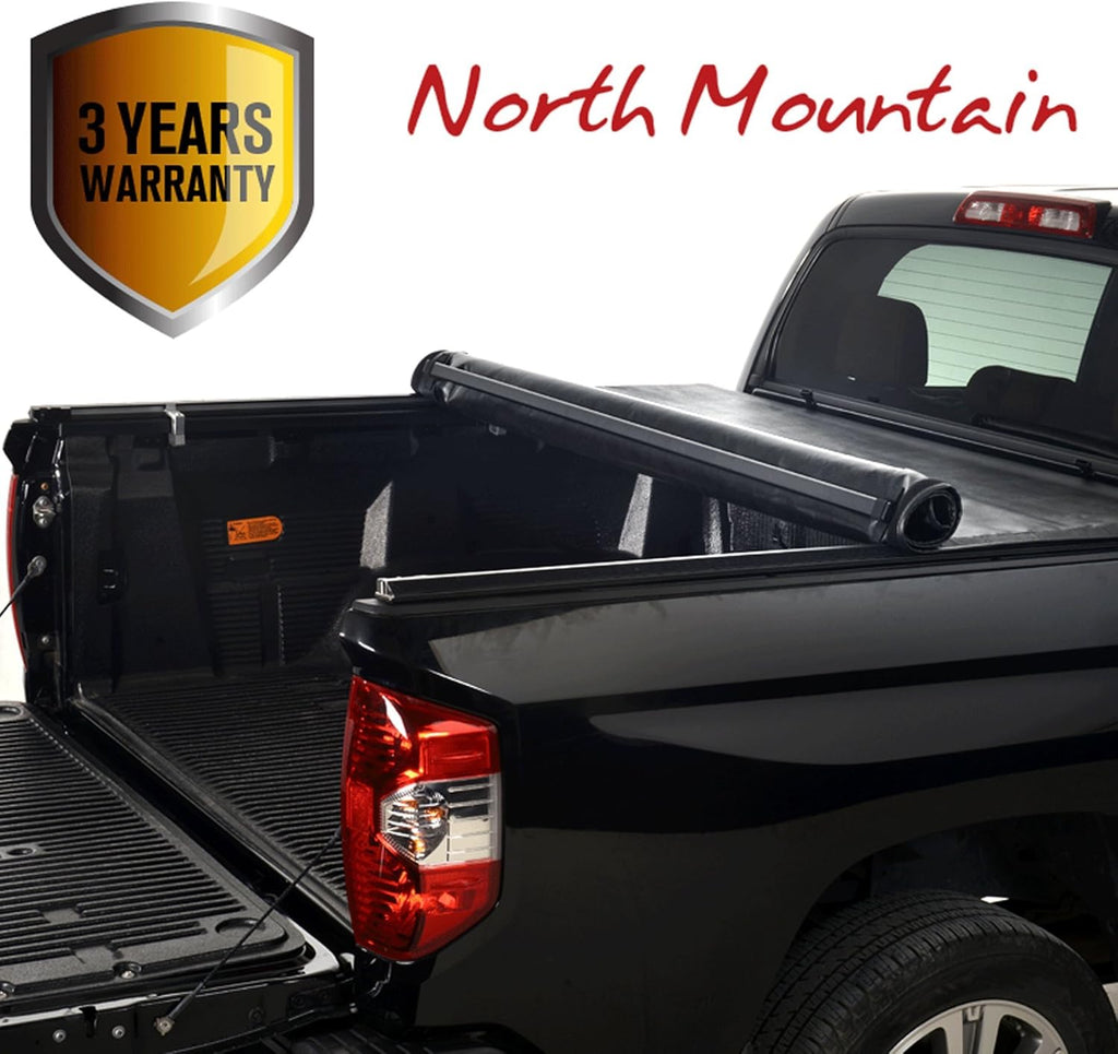 Soft Roll Up Tonneau Cover for Pickup 6.5ft Bed I105626