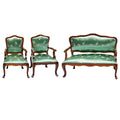 1:12 Scale 3Pcs Simulation Armchairs Sofa Chair P57508