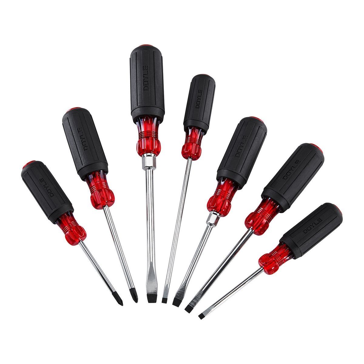 7 Piece Cushion Grip Screwdriver Set F548