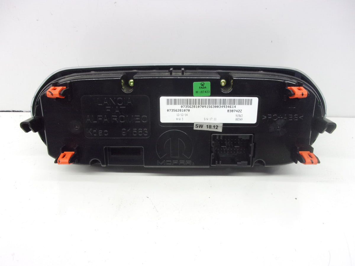 Pre-Owned Jeep Renegade Climate AC Heater Temperature Control O489