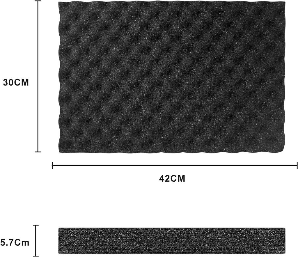 Medium Size Carrying Case with Pre-Diced Foam, Pack of 2 L58381