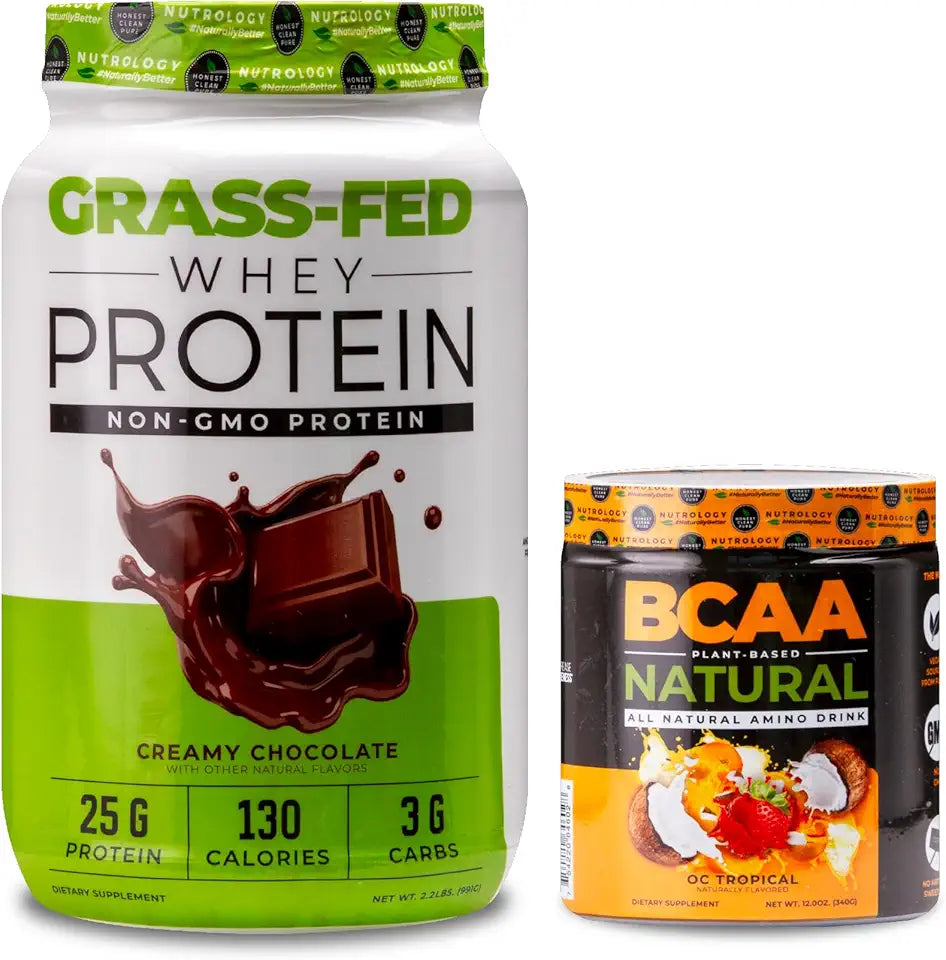 Grass Fed Whey Protein Powder Creamy Chocolate Flavor 28 Servings E499601