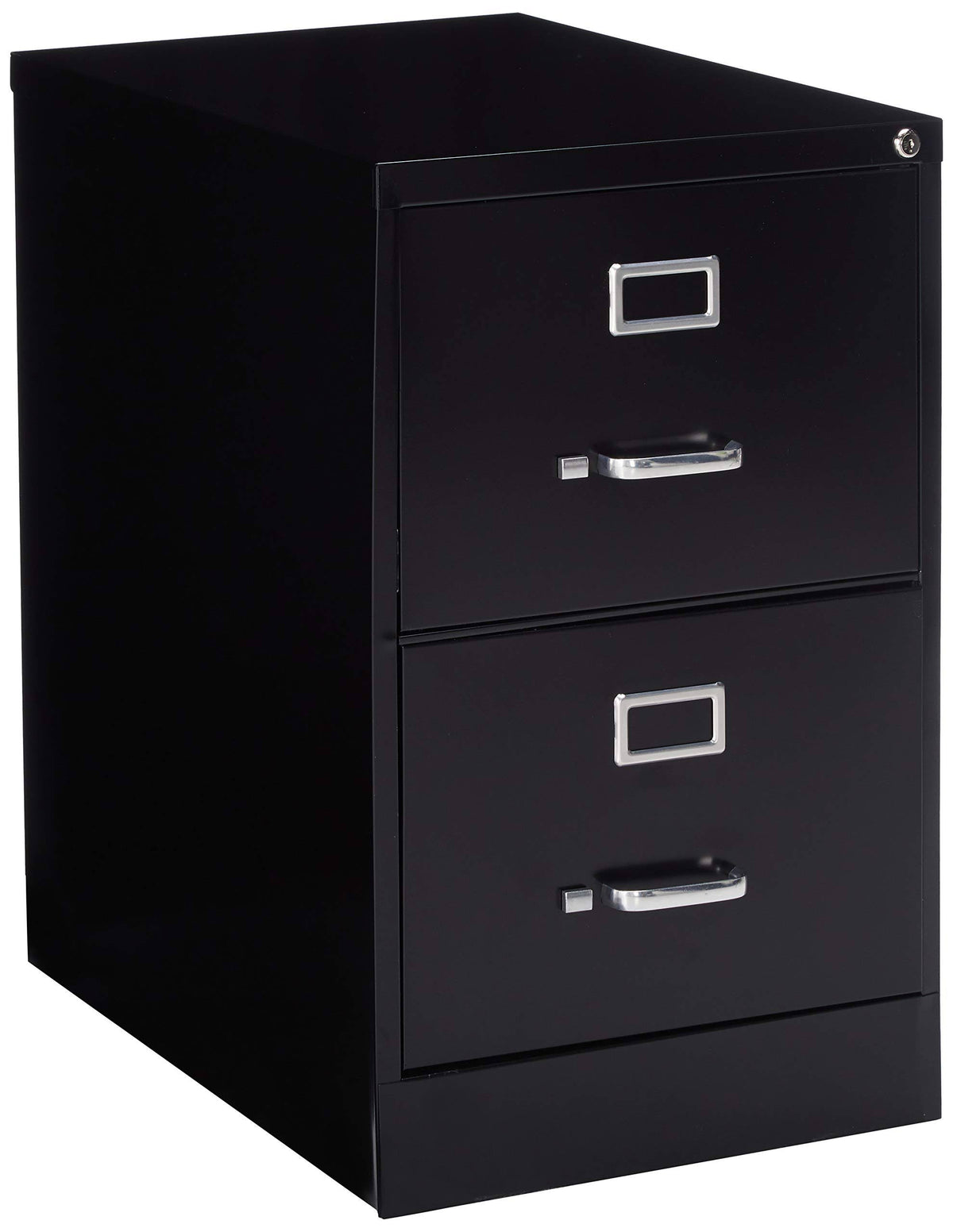 Black 2-Drawer Vertical File Cabinet R698