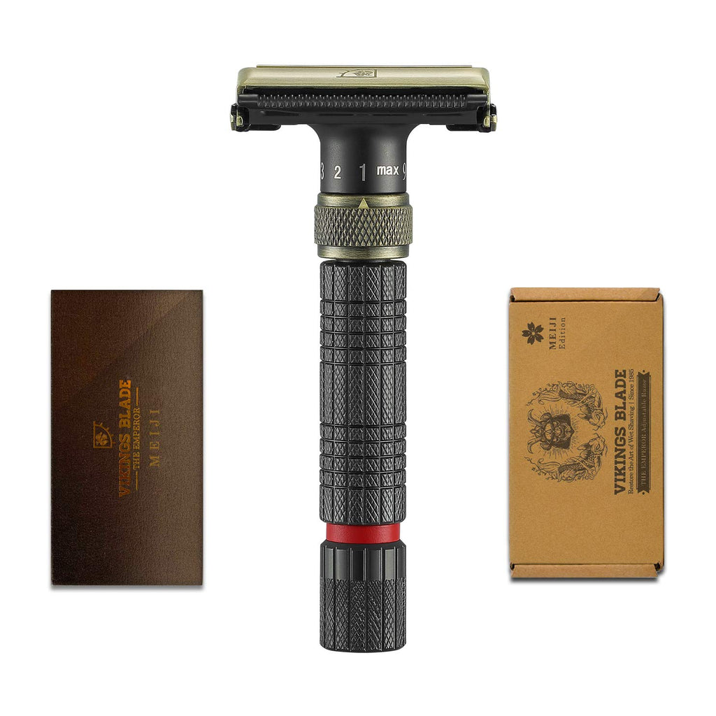 Adjustable Safety Razor Pack of 2 V6039