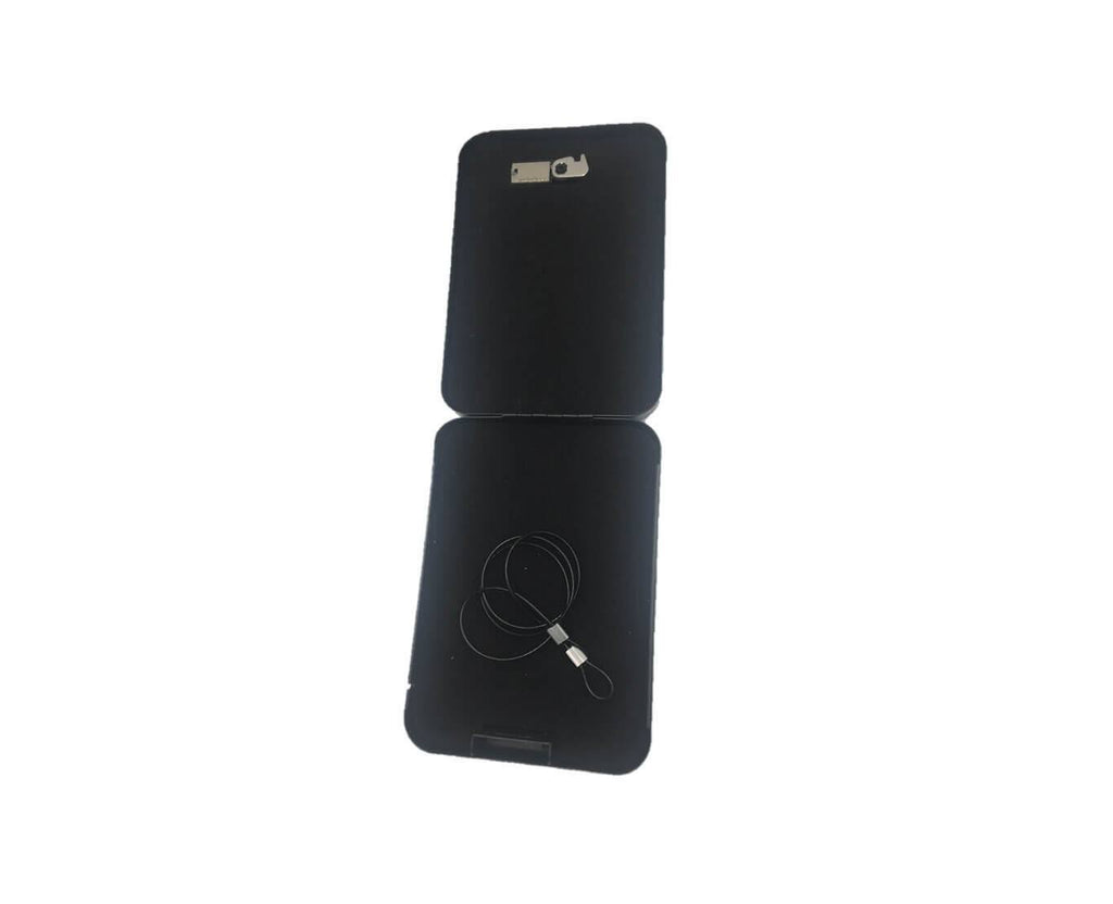 Compact Portable Security Box Safe with Combo Lock Black T5122
