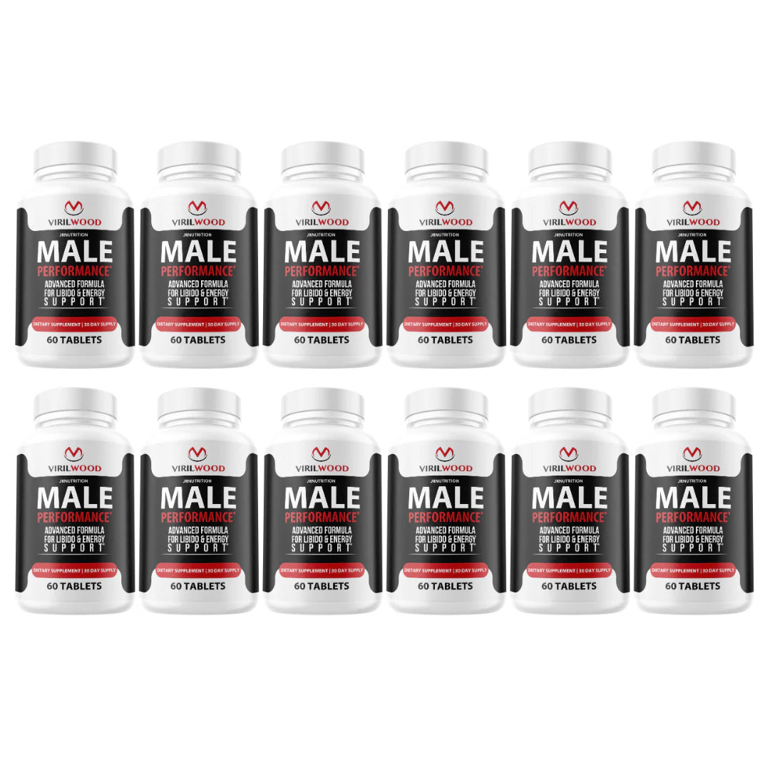 Performance & Drive Pills for Men - 12 Bottles P633