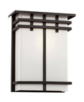 Black Cityscape Wall Lantern V978930
