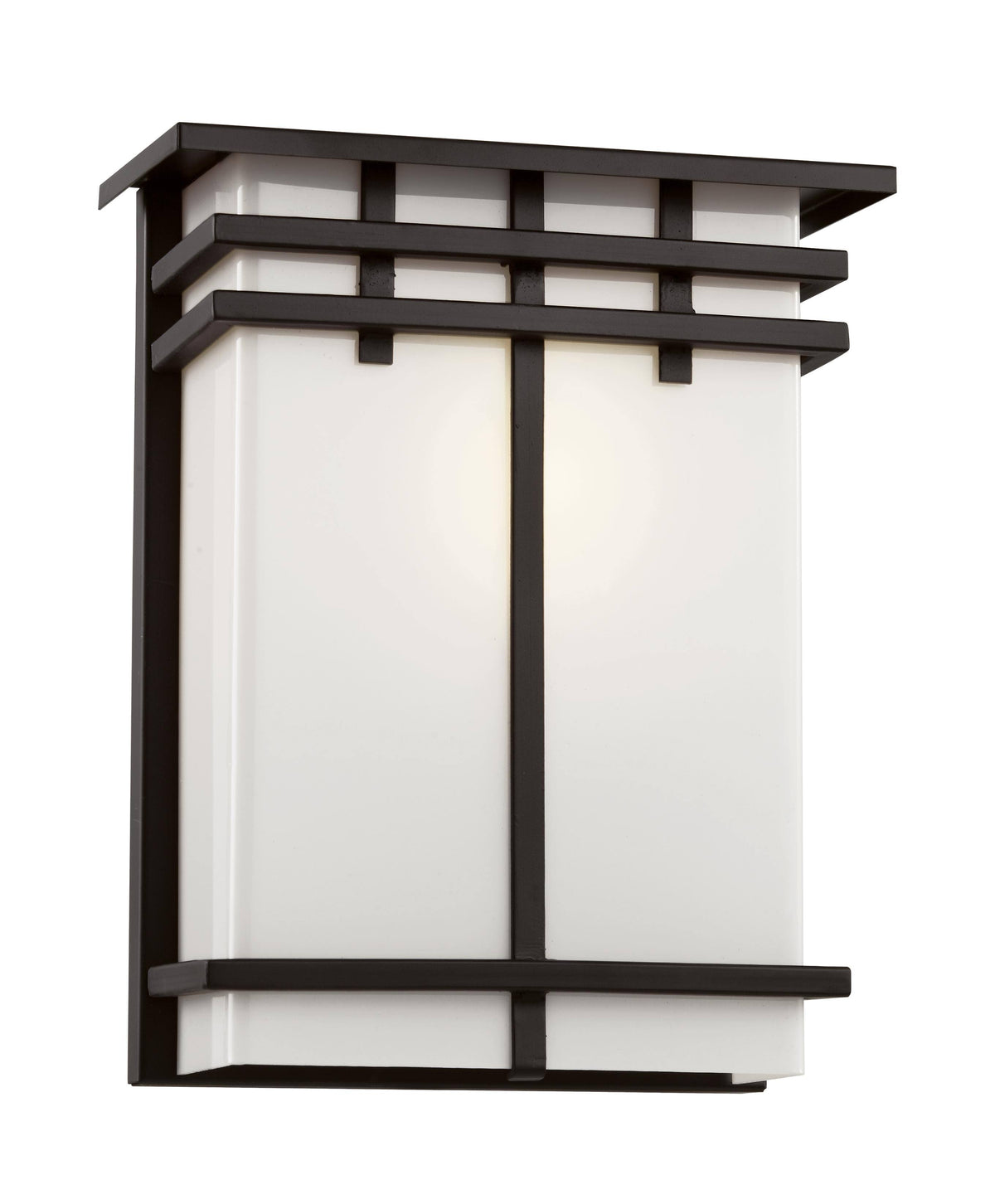 Black Cityscape Wall Lantern V978930