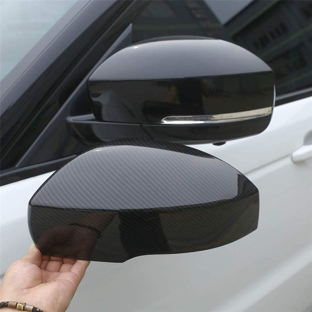 ABS Plastic Outside Side Mirror Cap Cover Trim Sticker I5790