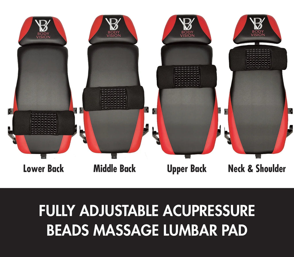 Red Acupressure Beads Massage Inversion Table X69256