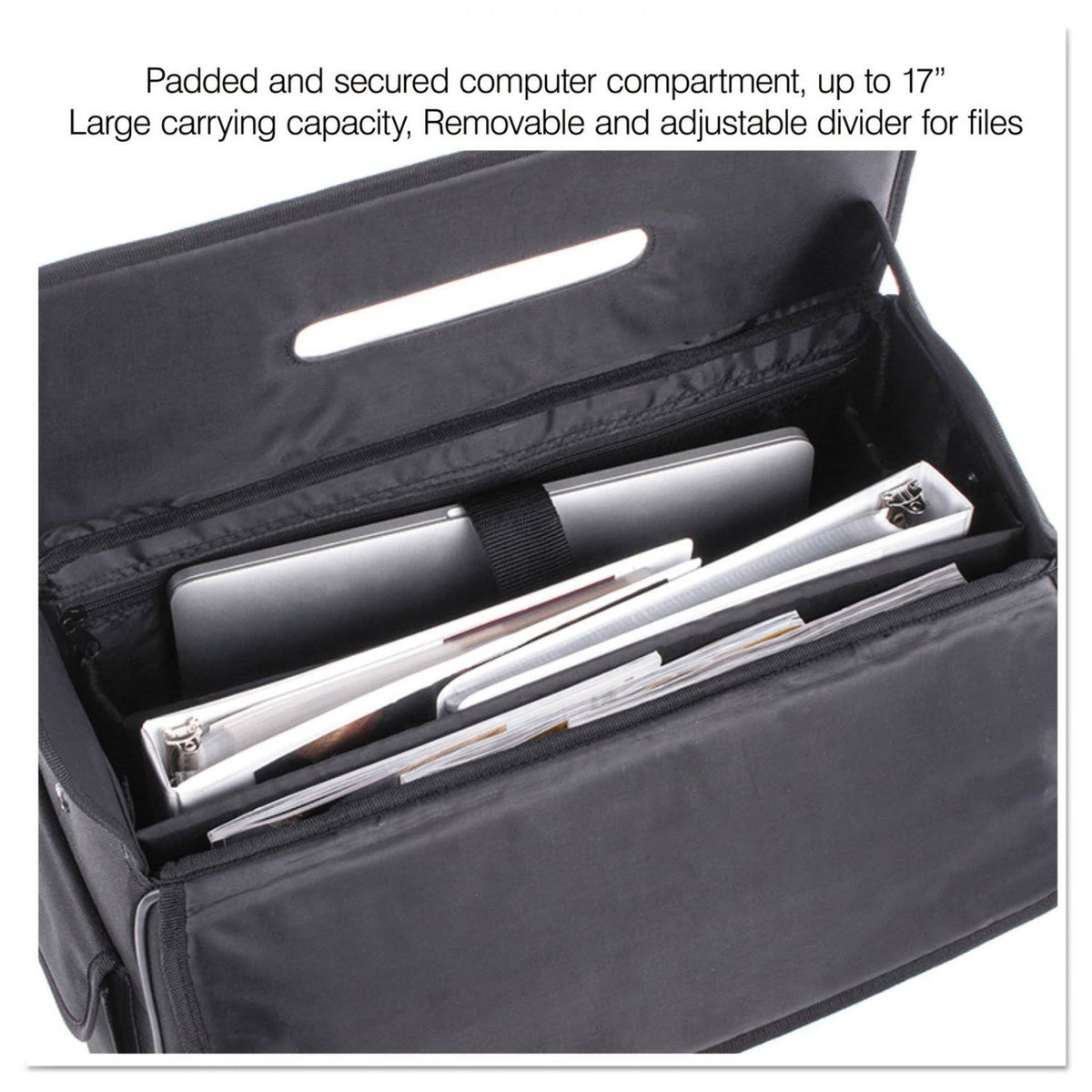 Black Rolling Computer Case I2374