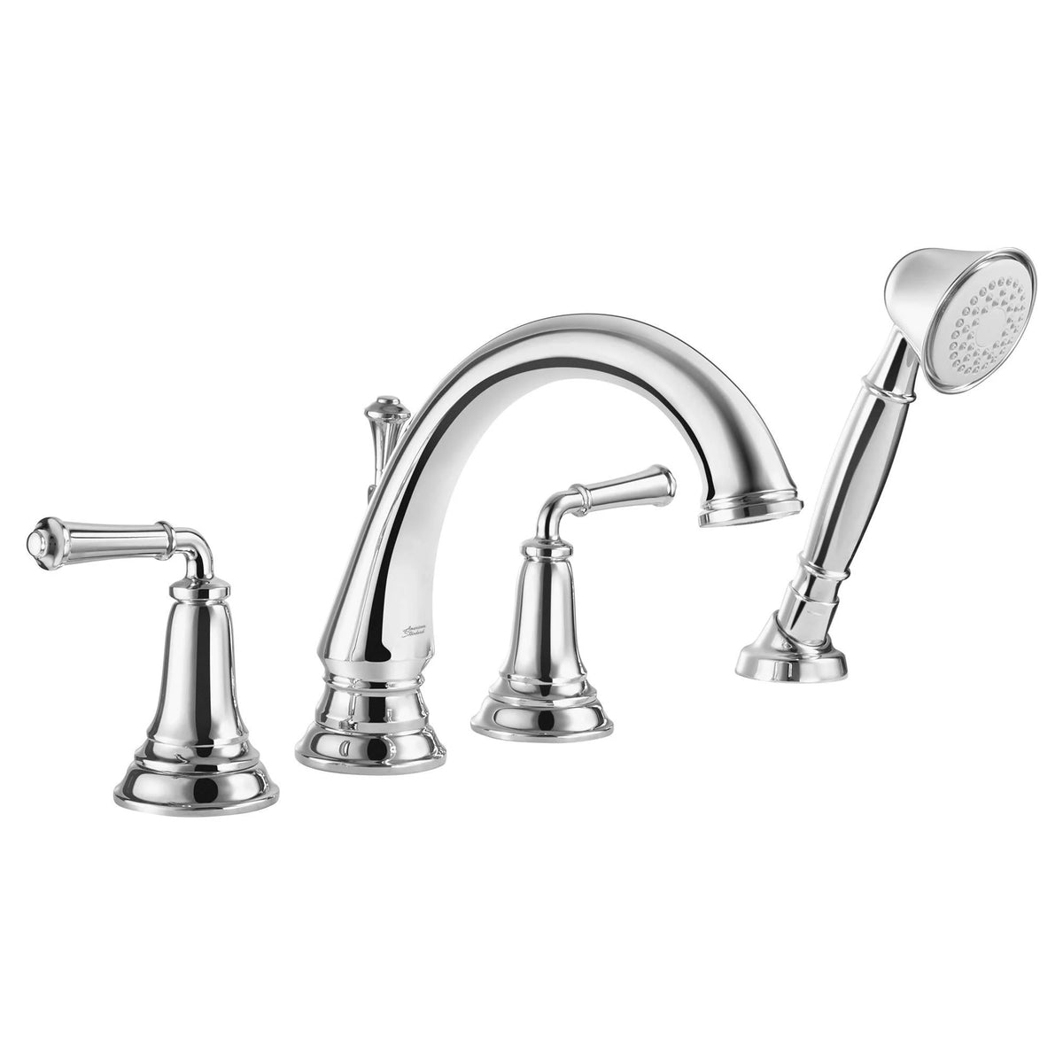 Polished Chrome Roman Tub Faucet with Personal Shower W433410