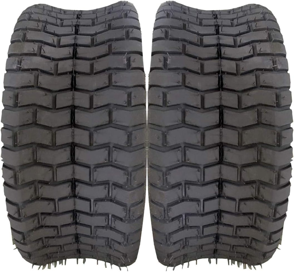 2pcs Turf Tires 16x6.50-8 4ply Tubeless Lawn Garden Mower Tractor Cart Tires Z31843