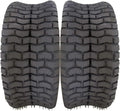 2pcs Turf Tires 16x6.50-8 4ply Tubeless Lawn Garden Mower Tractor Cart Tires Z31843
