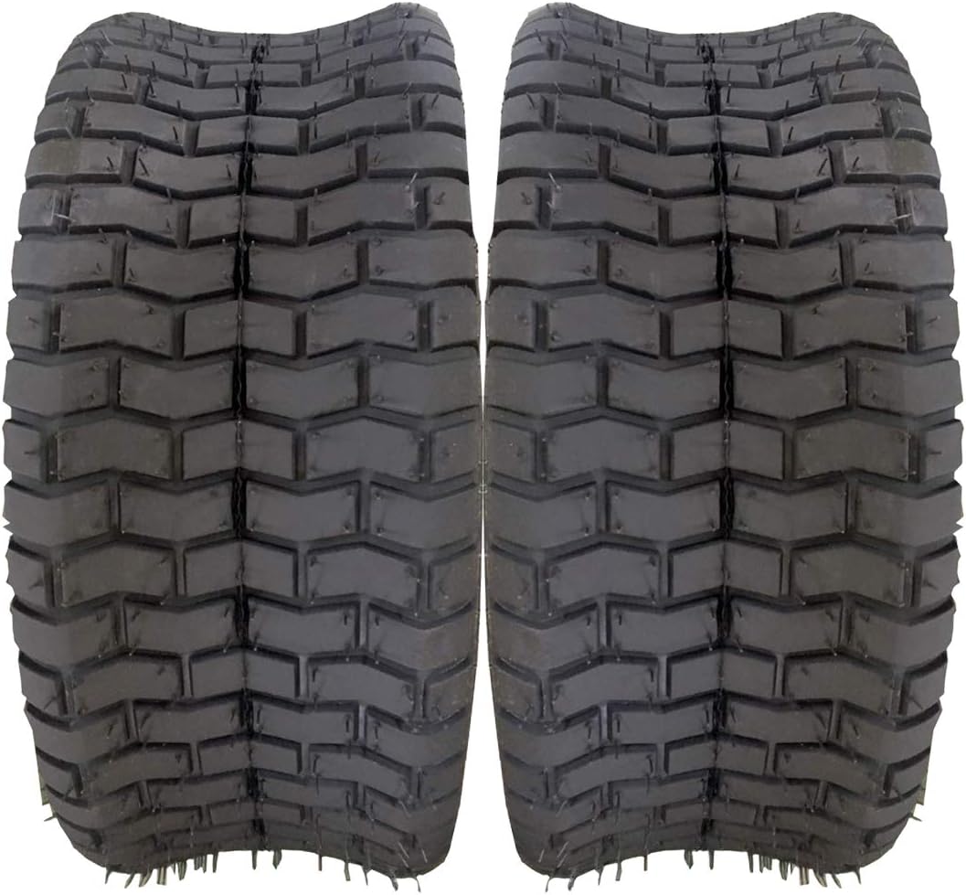 2pcs Turf Tires 16x6.50-8 4ply Tubeless Lawn Garden Mower Tractor Cart Tires Z31843