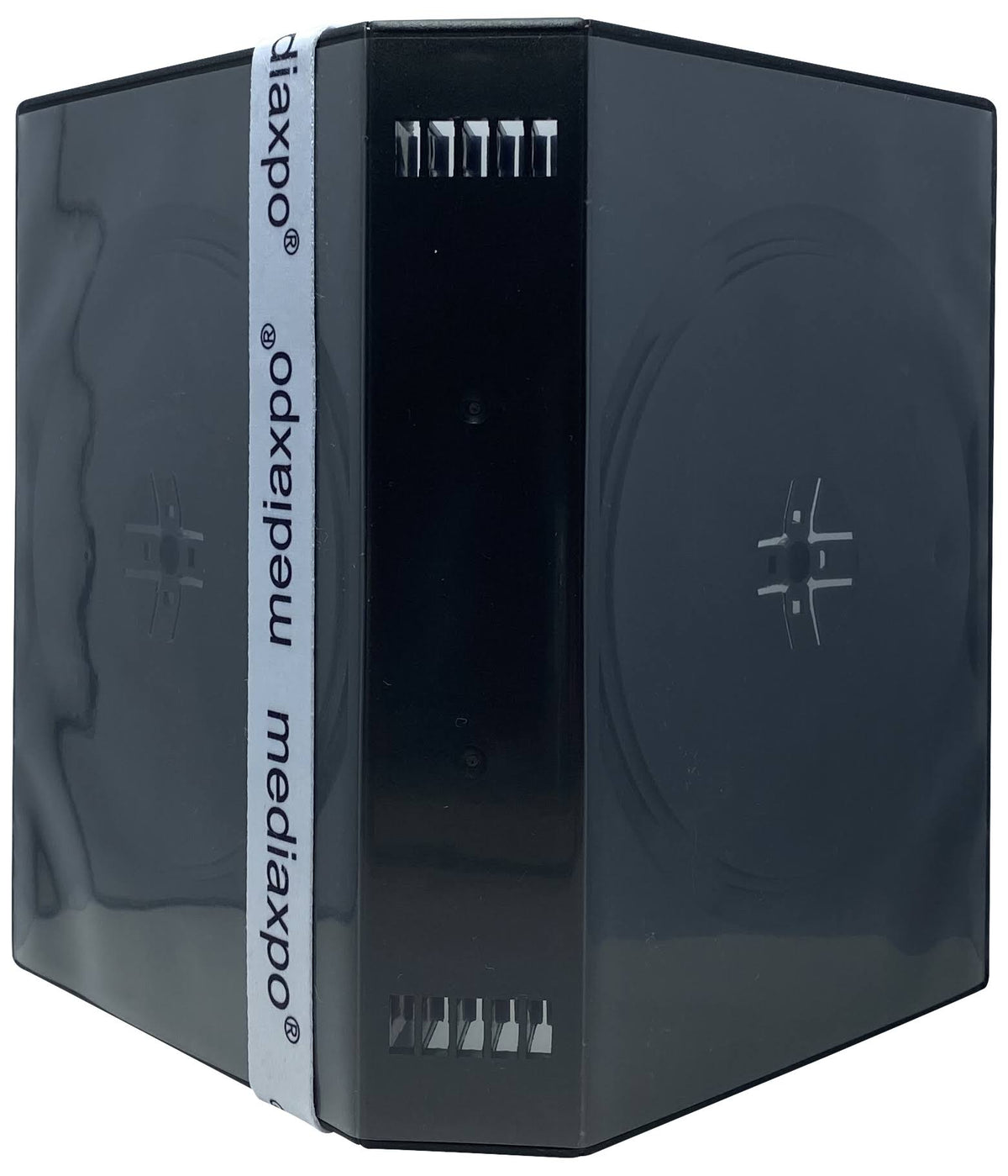 100 Black 12 Disc DVD Cases A7475