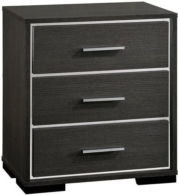 6pc King Size Bedroom Set with Dresser Chest Mirror Nightstands H24103