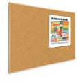 Wall Mounted Bulletin Board, 3& H x 5& L V9477