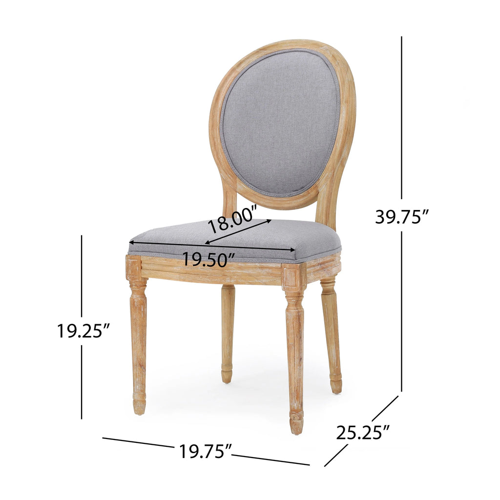 Dark Teal Natural Finish Dining Chairs Set of 4 B758628