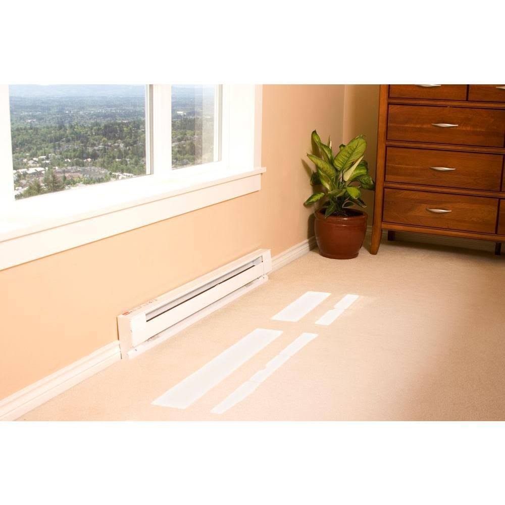 White 240-Volt Electric Baseboard Heater D63597