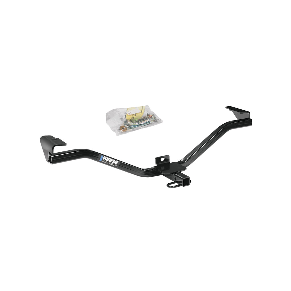 Class 1 Trailer Hitch, 1-1/4 Inch Square Receiver, Black O18978