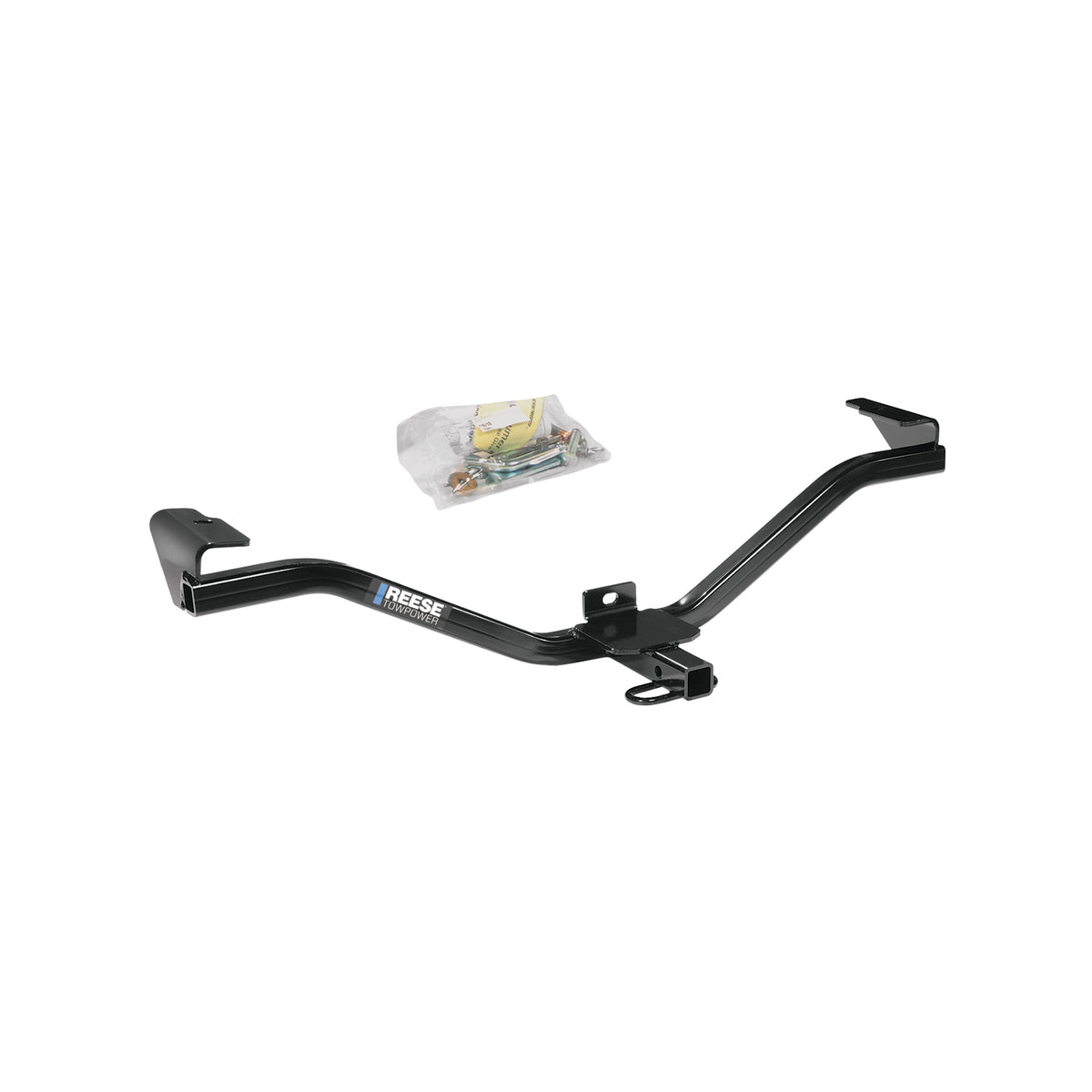Class 1 Trailer Hitch, 1-1/4 Inch Square Receiver, Black O18978