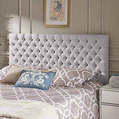 Tufted Fabric Headboard, Queen/Full, Sand P195992