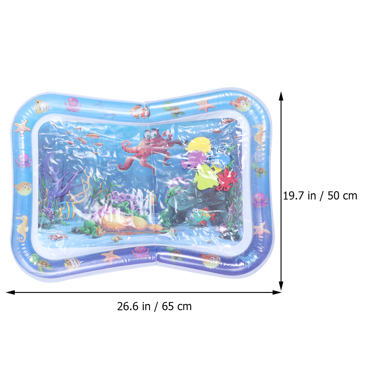 Inflatable Crawling Cushion Water Play Mat (Blue) S408567