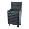 Slate Gray 6-Drawer Service Cart U294