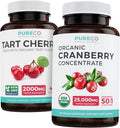 Organic Cranberry Pills & Tart Cherry Capsules R40540