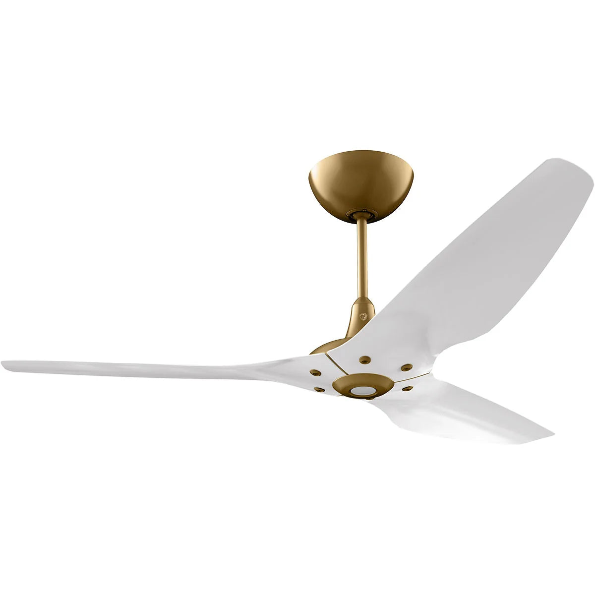 60 Ceiling Fan with White Blades and Gold Finish T1491