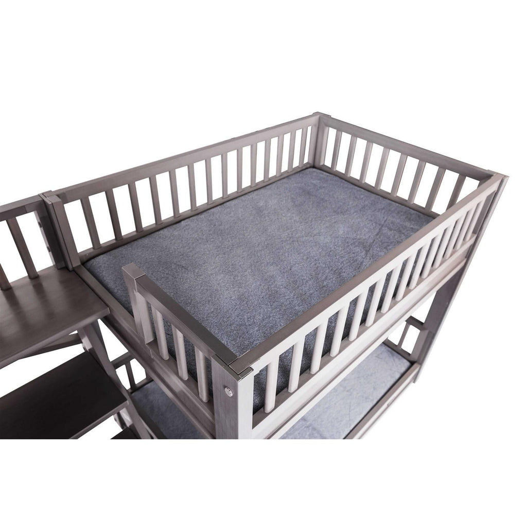 Dog Bunk Bed with Removable Cushions M5940