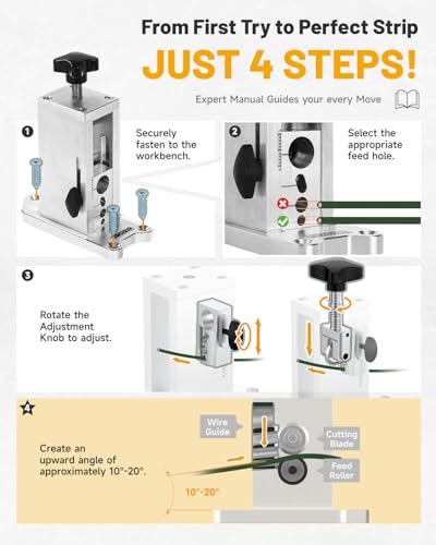 Manual Drill-Powered Wire Stripper Machine F629099