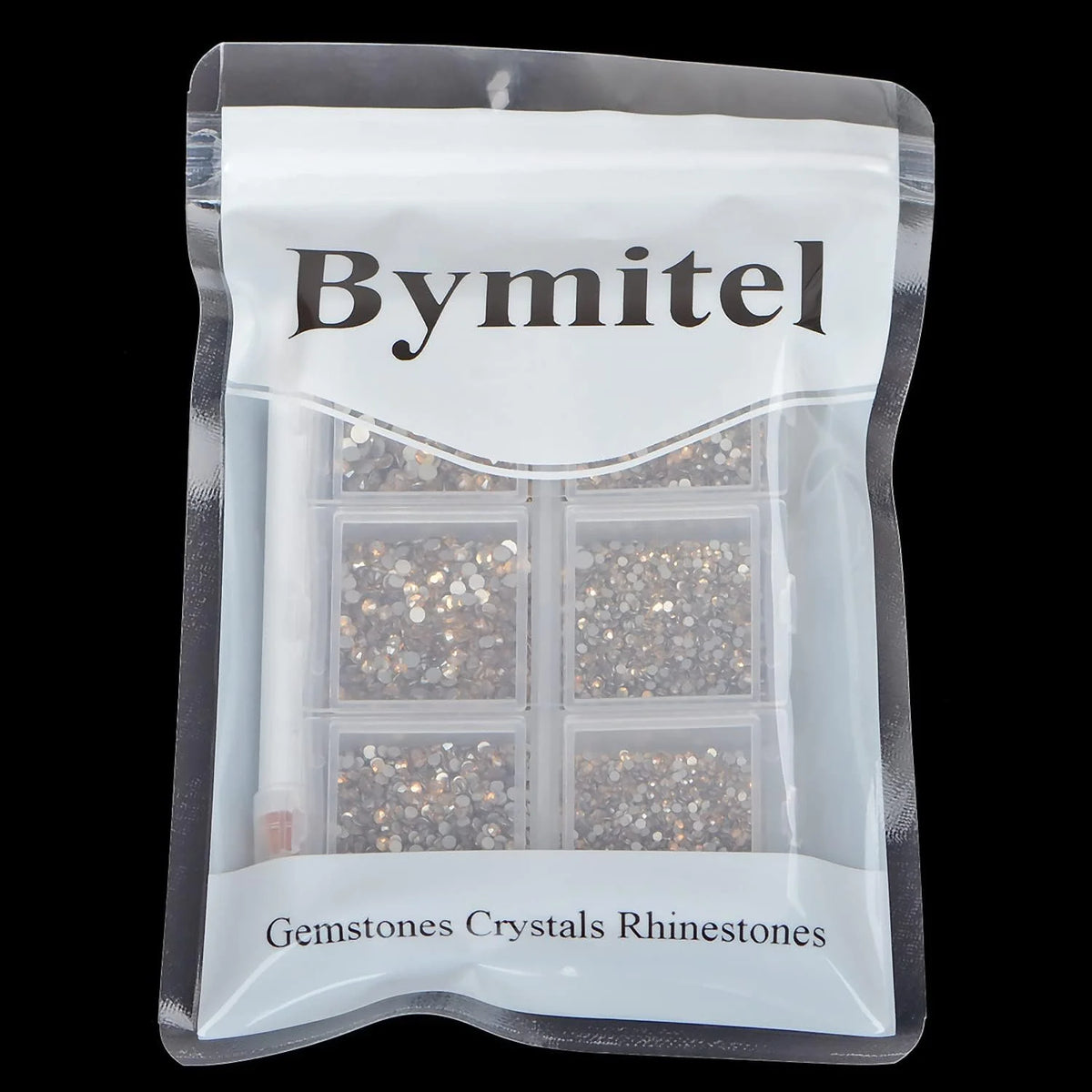 7200 Pieces 6 Mixed Sizes Round Crystal Rhinestones R394436