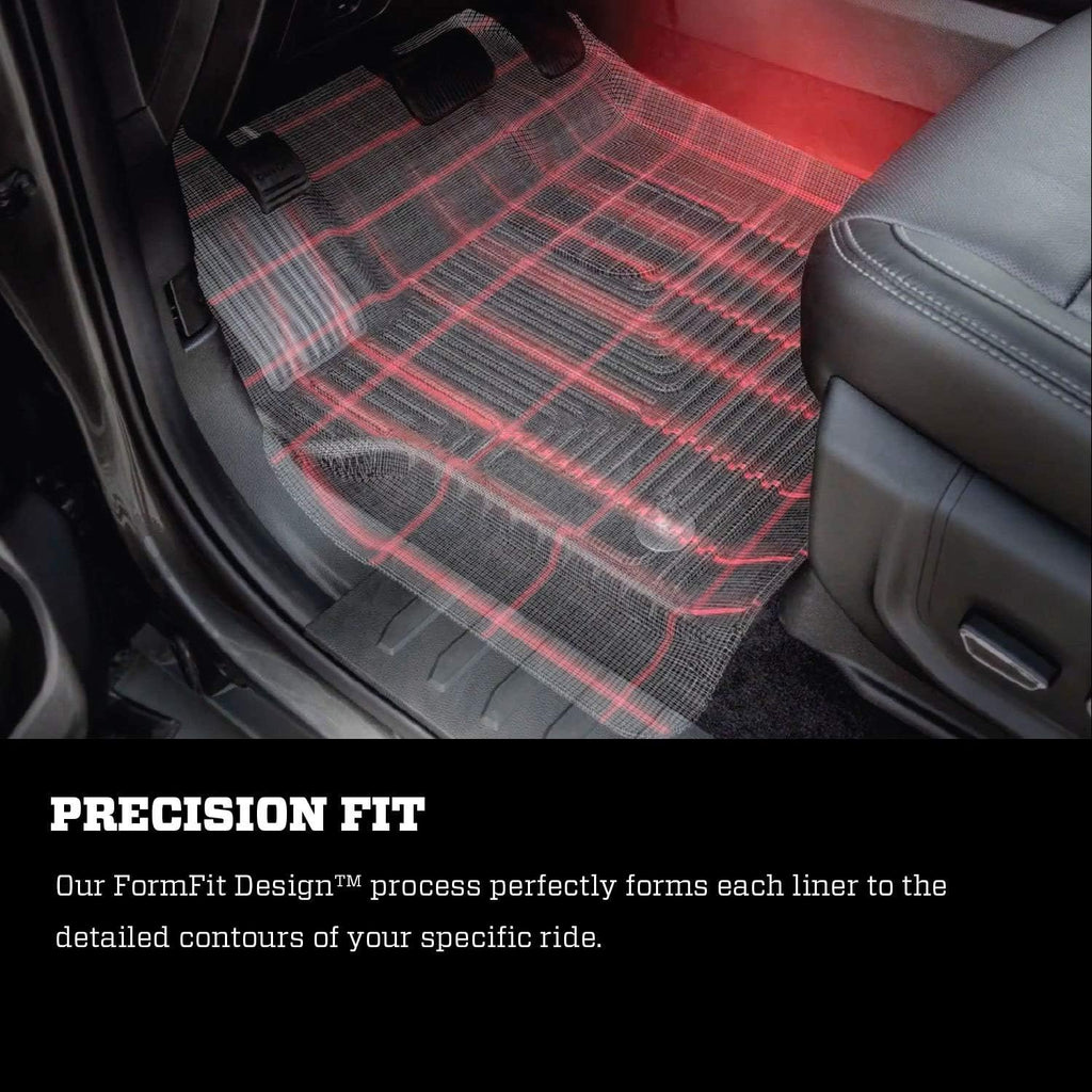 Black Front Floor Liners 2 Pcs T385