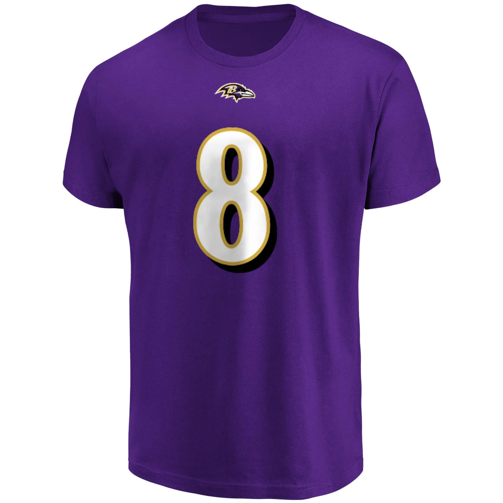 Men's Purple Baltimore Ravens T-Shirt A1113