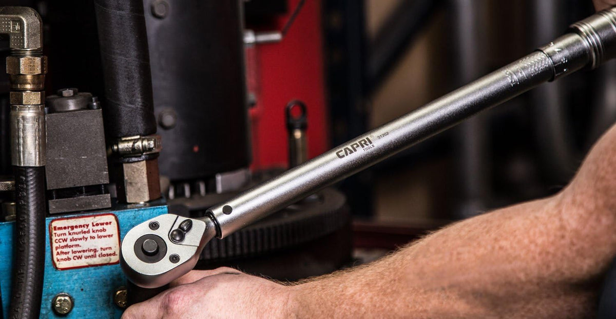 100-150 Foot Pound Industrial Torque Wrench, 1/2 Drive J59047