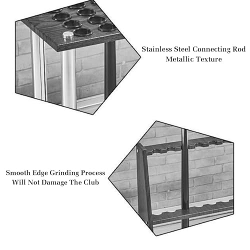 Billiard Cue Stand & Rack Holds 36 Cues Brown L154702