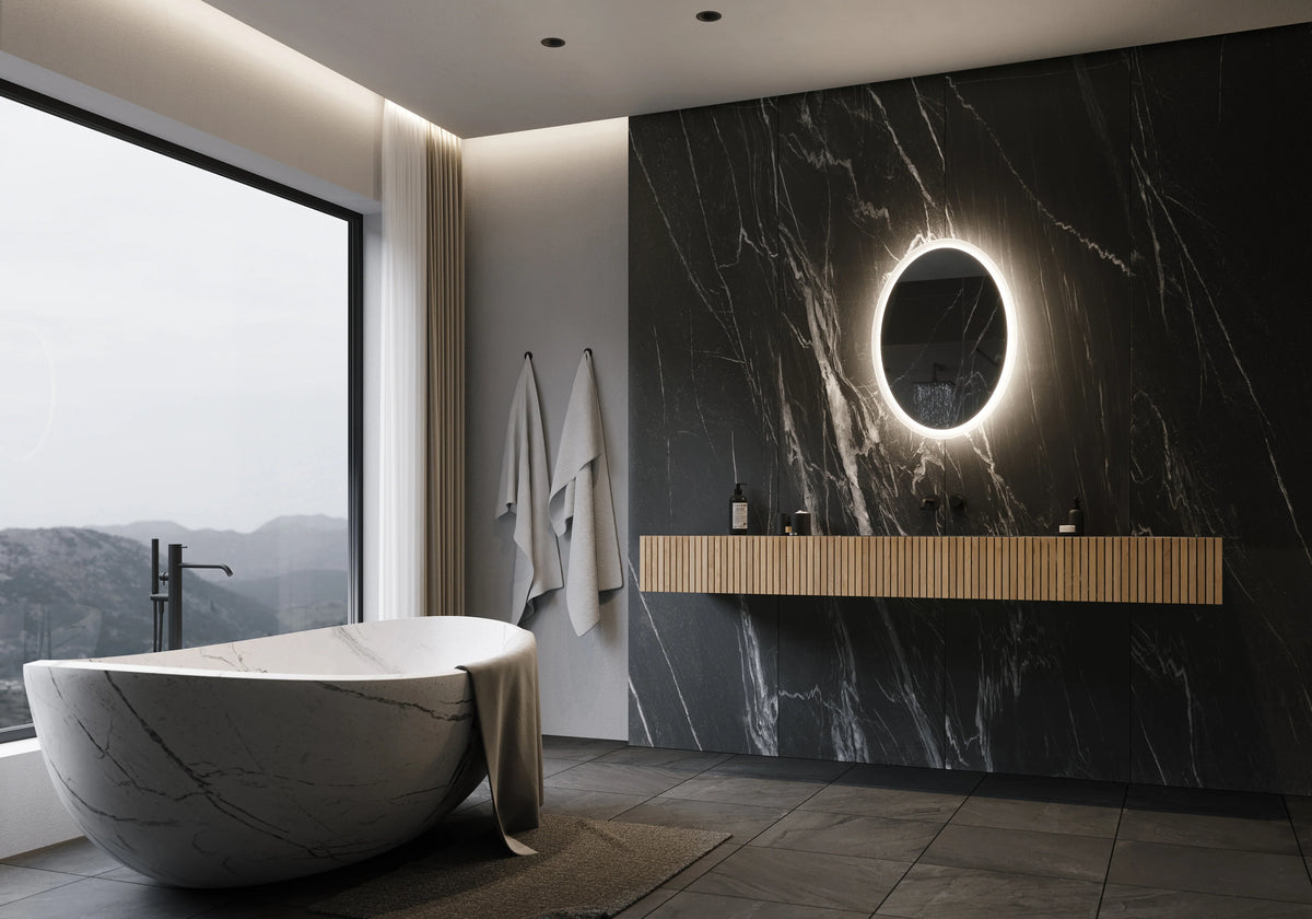 20 x 28 Oval Backlit Mirror 6000K X98728