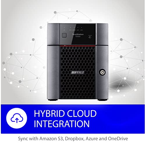 4-Bay 16TB Desktop NAS with Hard Drives Included U21954