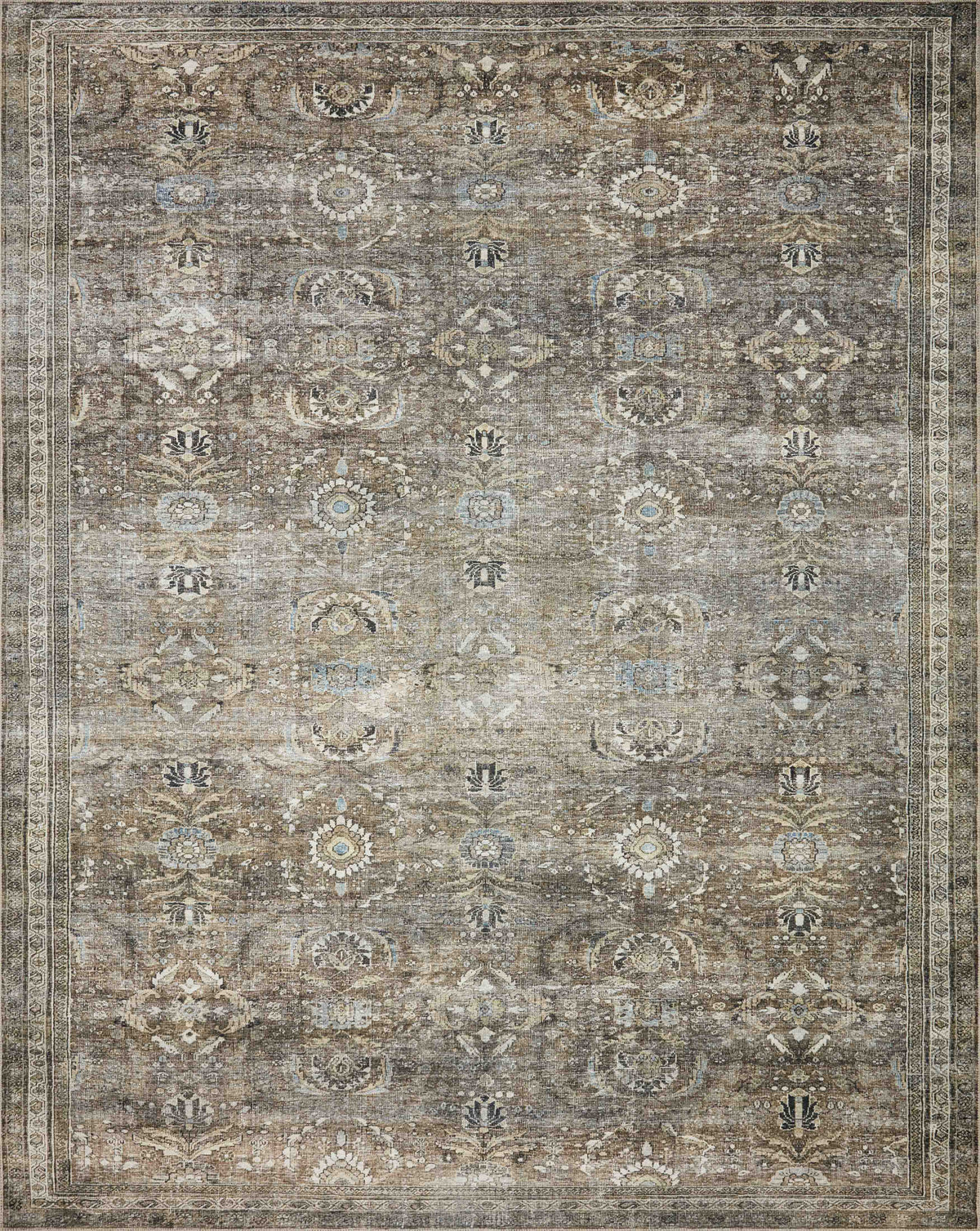 Antique Moss Rug 2'3 x 3'9 I87960
