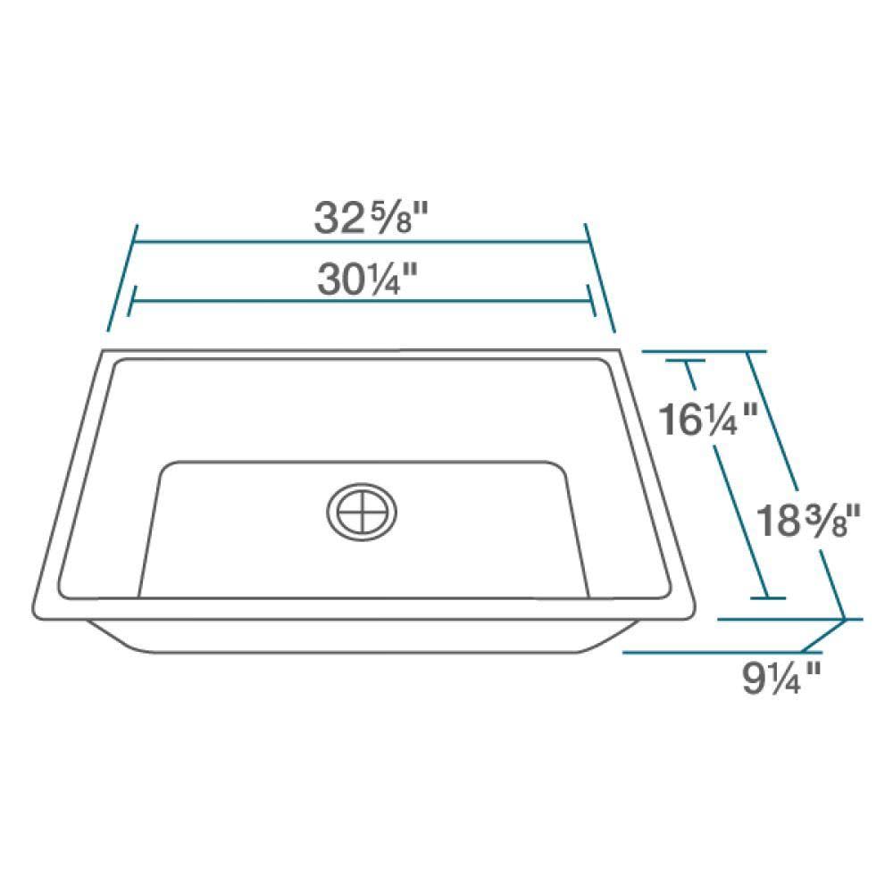 Ivory Kitchen Sink Q51627