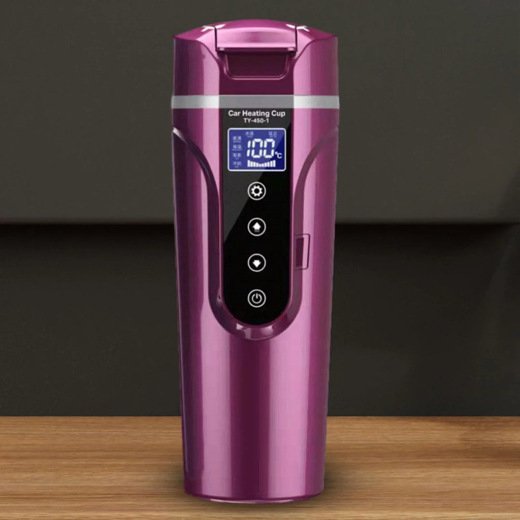 450ml 12V Car Electric Travel Kettle 304 Stainless Steel B9107