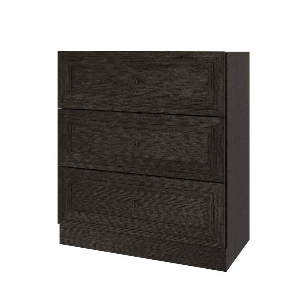 White Low Storage Unit with Rod N575234