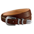 Bison Belt with Silver Buckle C5693